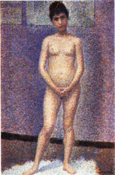 Georges Seurat Model